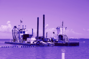 royal purple for dredging vessels